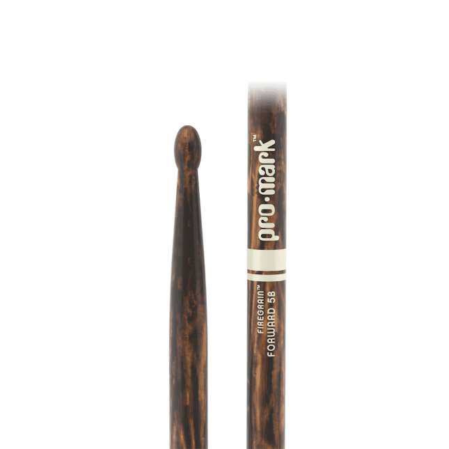 Pro-Mark TX5BW-FG Classic Forward 5B FireGrain Wood Tip (Pair) Drum Sticks