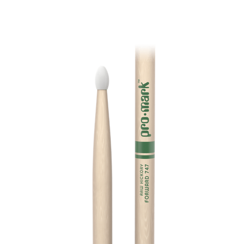Pro-Mark TXR747N Classic Forward 747 Natural Nylon Tip (Pair) Drum Sticks