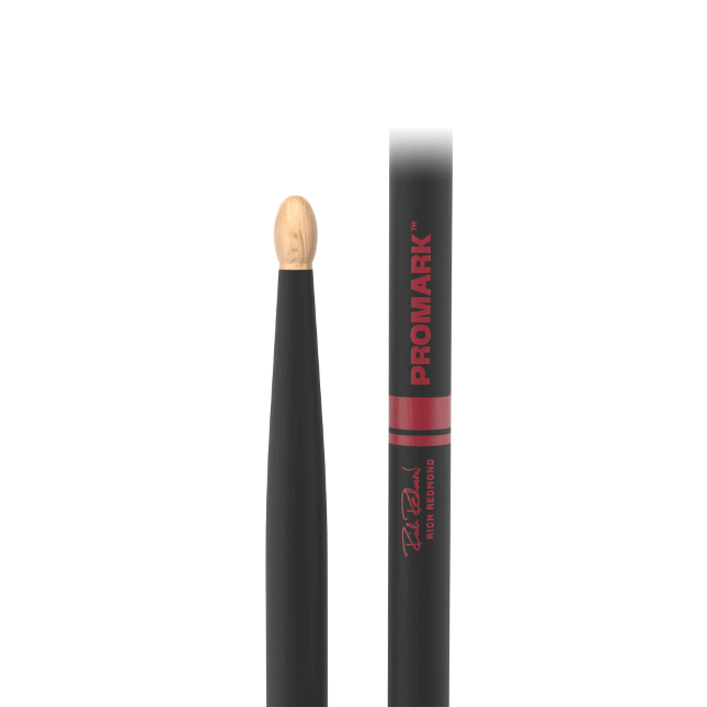 Pro-Mark TXRRW-AG Rich Redmond Signature ActiveGrip Wood Tip (Pair) Drum Sticks w/ Video Link