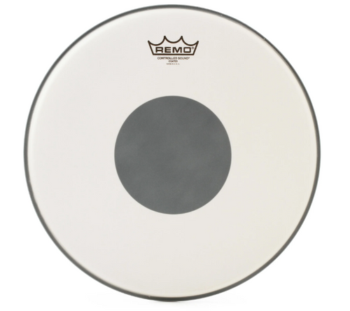 Remo 14" Controlled Sound Coated Black Dot Snare Drum Head *IN STOCK*