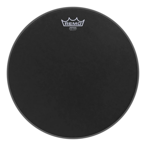 Remo 14" Emperor Black Suede Drum Head *IN STOCK*