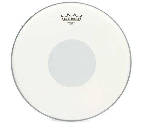Remo 14" Emperor X Coated with Black Dot Snare Drum Head *IN STOCK*
