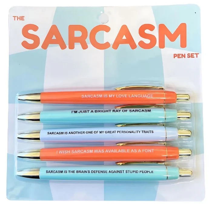 Sarcasm Pen Set