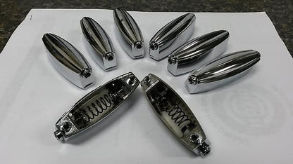 Set of 8 - Slingerland Radio King Streamline Double Ended Snare Drum Chrome Lugs