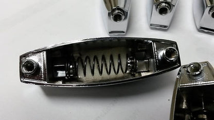 Set of 8 - Slingerland Radio King Streamline Double Ended Snare Drum Chrome Lugs