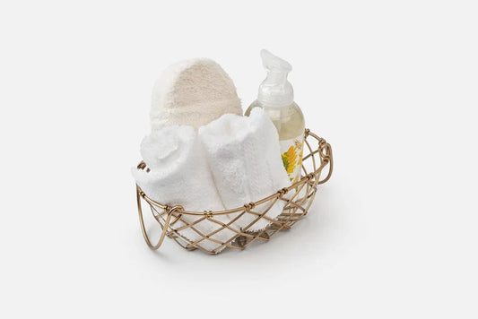 Set of Two Organic Washcloths Made in USA