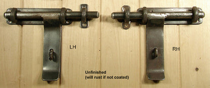Slide Bolt for Padlock Hand-forged - Wild West Hardware