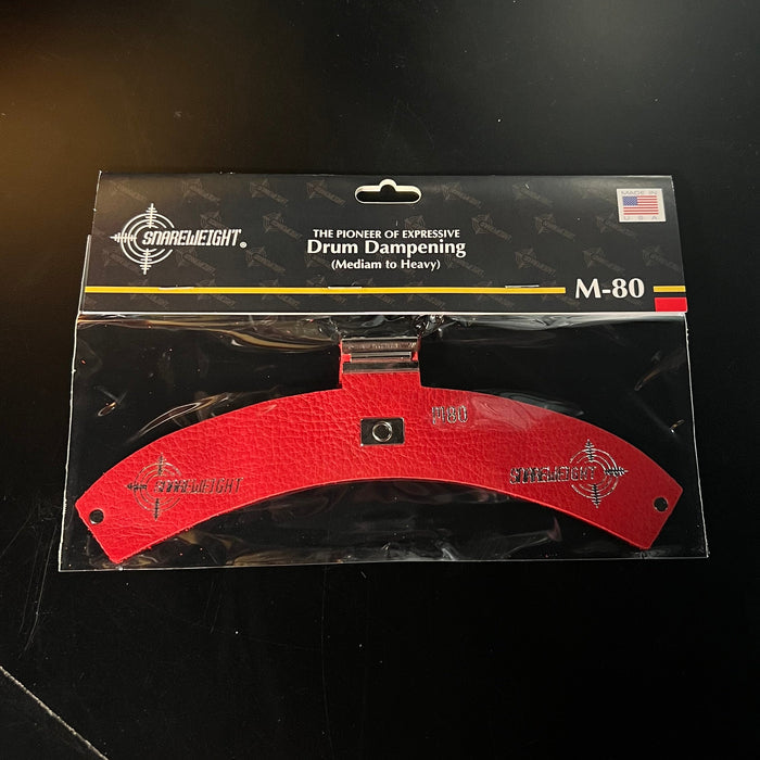 Snareweight M80 Red Magnetic Drum Dampener