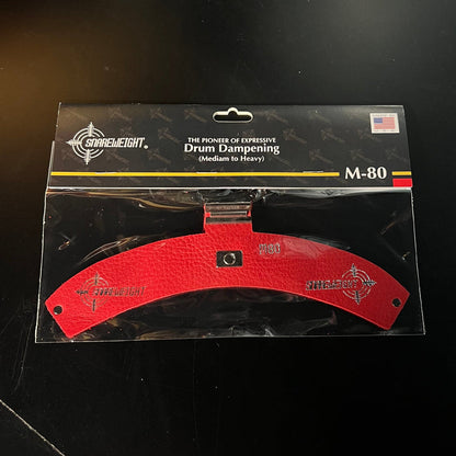 Snareweight M80 Red Magnetic Drum Dampener
