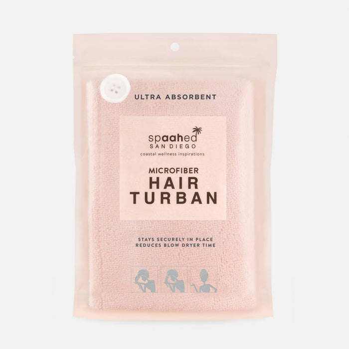 Spahhhed Microfiber Hair Turban Towel