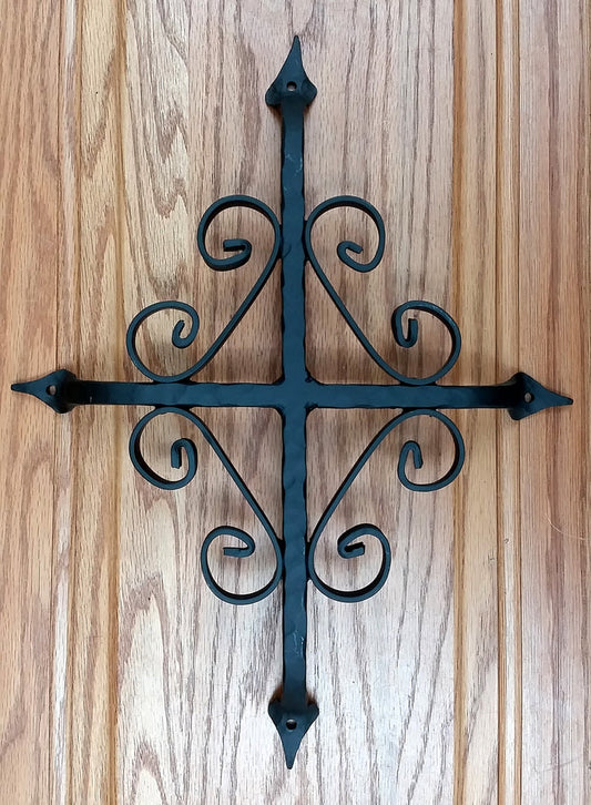 St. Augustine Grill - 12" x 14" - Black Powder Coat finish - Wild West Hardware