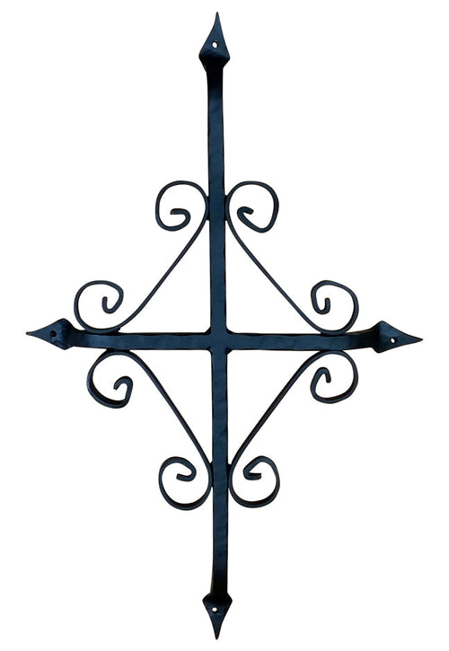 St. Augustine Grill - 12" x 16" - Black Powder Coat finish - Wild West Hardware