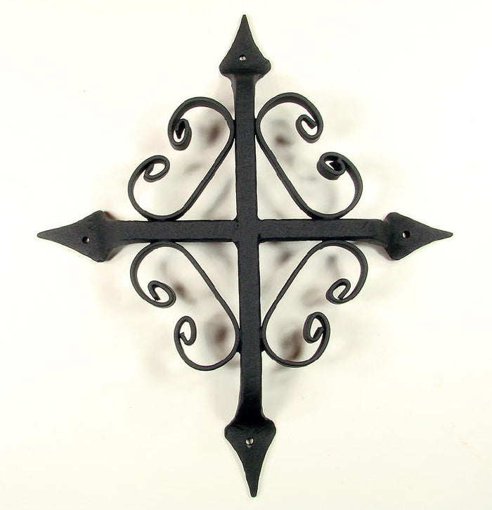 St. Augustine Speakeasy Grill - 10" x 12" - Black Powder Coat finish - Wild West Hardware