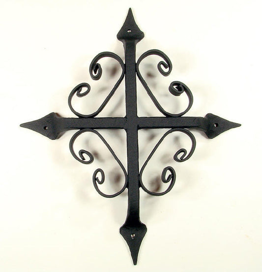 St. Augustine Speakeasy Grill - 10" x 12" - Black Powder Coat finish - Wild West Hardware