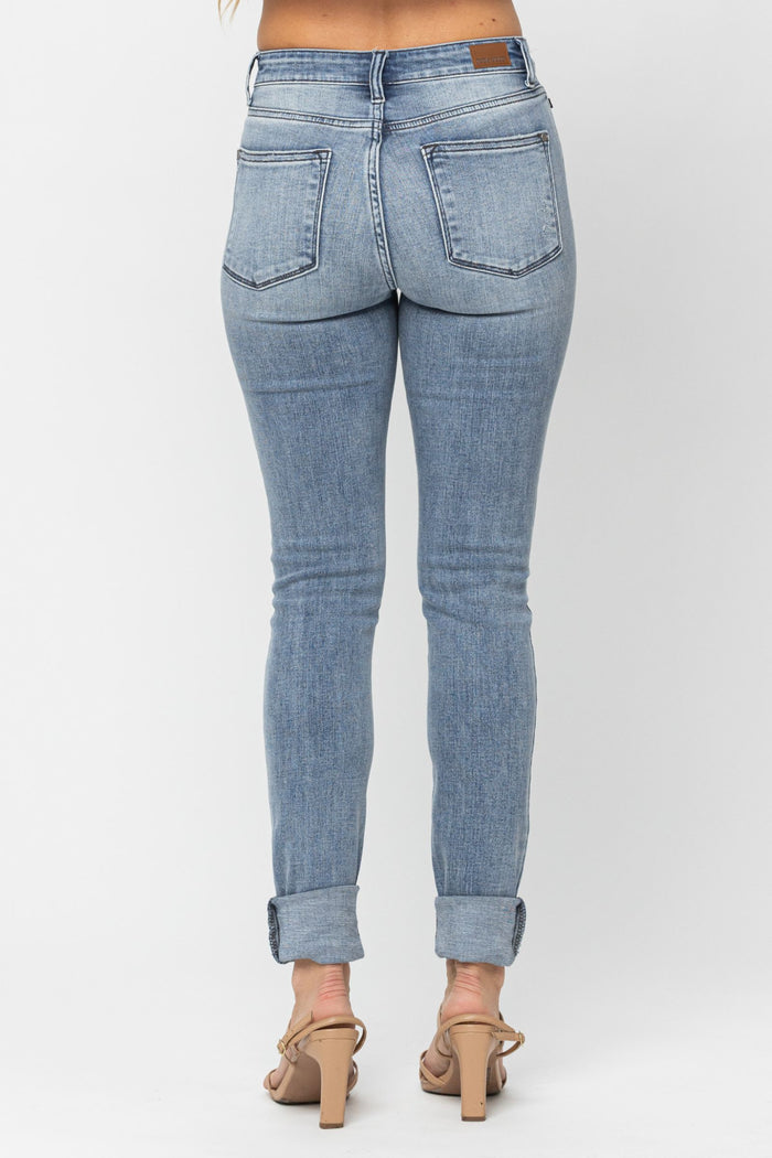 Tall Destroyed Skinny - Judy Blue 82406