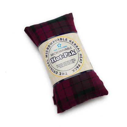 The Original Microwaveable Herbal Heat Pack - Tartan (Colours Vary)