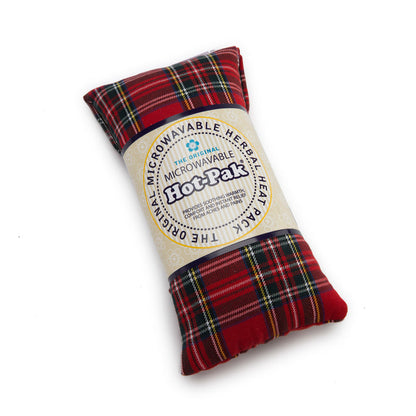 The Original Microwaveable Herbal Heat Pack - Tartan (Colours Vary)