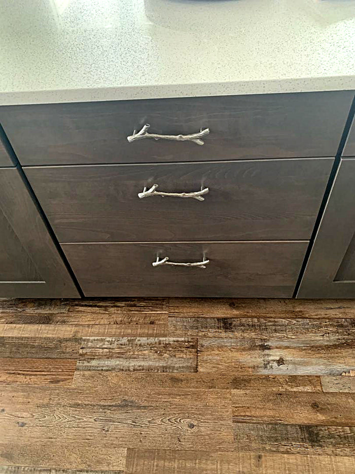 Twig Pulls, 7 1/2", Large, For Drawers and Cabinets