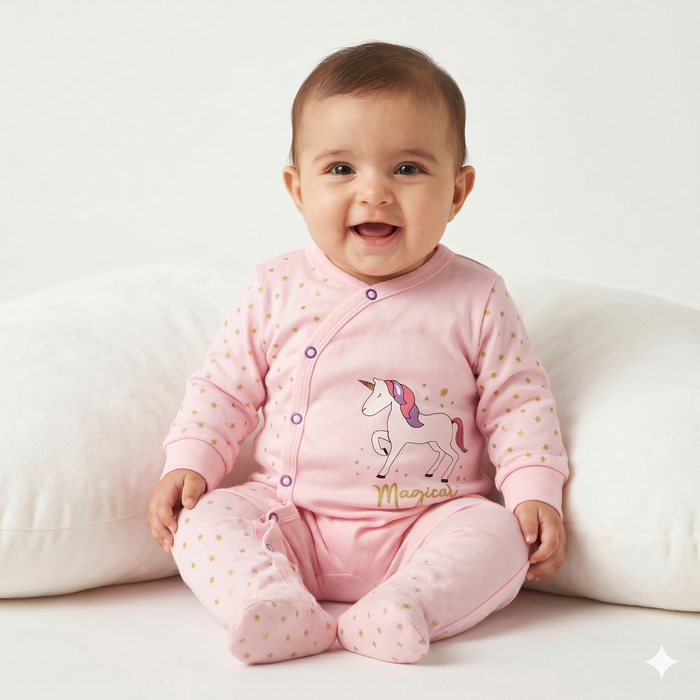 Unicorn -Capasil- Long Sleeve- Summer Romper