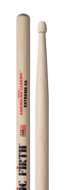 Vic Firth X5A American Classic Extreme 5A Wood Tip (Pair) Drum Sticks