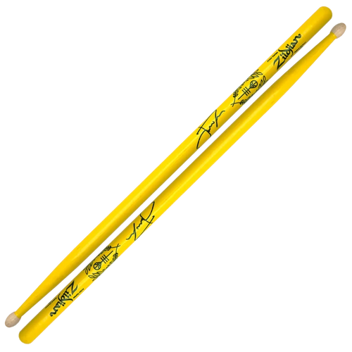 Zildjian ZASJD2 Josh Dunn Signature "Trench" Yellow (Pair) Drum Sticks