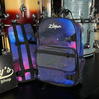 Zildjian ZXBP00302 Student Series Backpack/Stick Bag Combo in Purple Galaxy