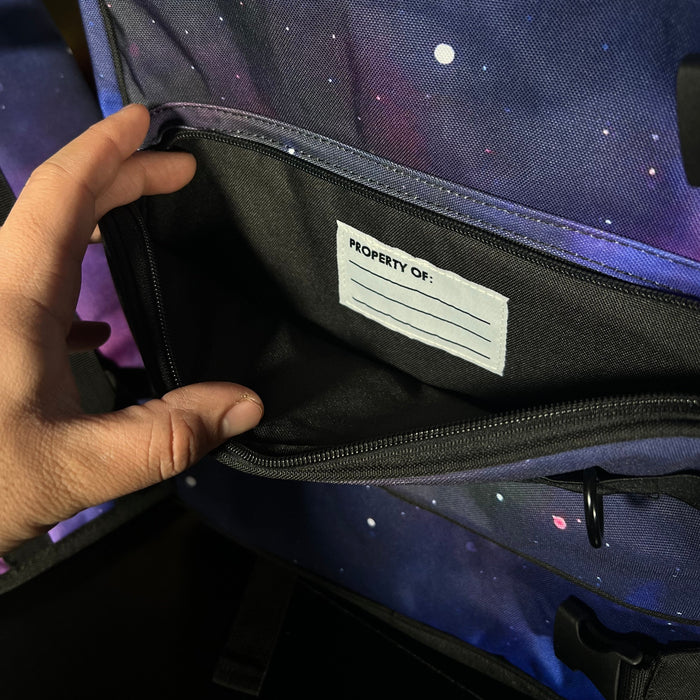 Zildjian ZXBP00302 Student Series Backpack/Stick Bag Combo in Purple Galaxy